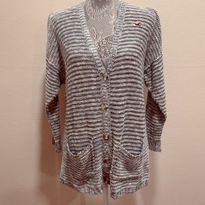 Hollister cardigan Size M